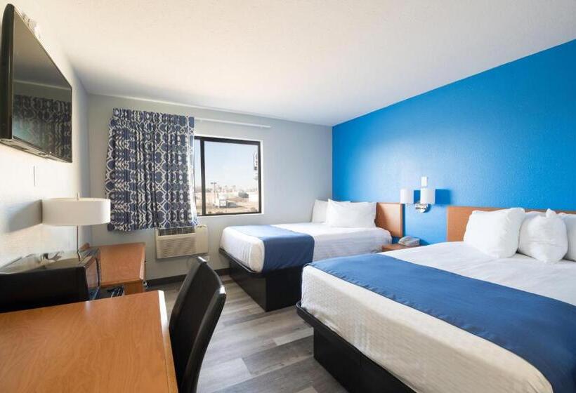 ２ダブルベッドのスタンダードルーム, Americas Best Value Inn East Peoria