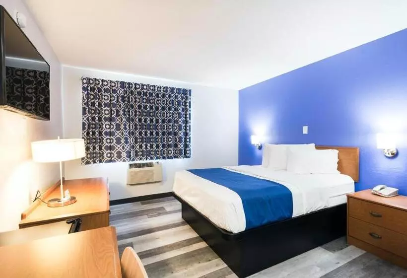 ダブルベッドスタンダードルーム, Americas Best Value Inn East Peoria
