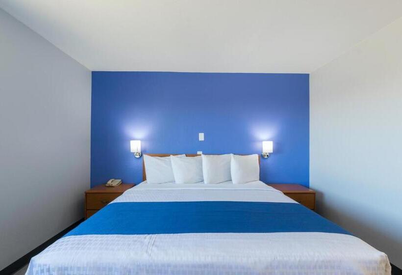 חדר סטנדרט מיטה זוגית, Americas Best Value Inn East Peoria