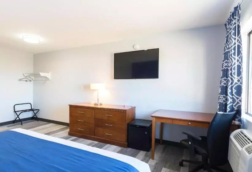 ダブルベッドスタンダードルーム, Americas Best Value Inn East Peoria