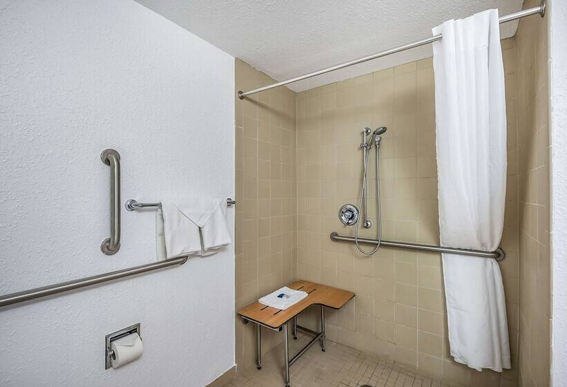 חדר סטנדרט מיטה זוגית, Americas Best Value Inn East Peoria