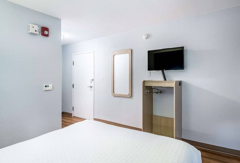 חדר סטנדרט מיטה זוגית, Americas Best Value Inn East Peoria