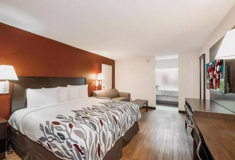 キングサイズベッドのスタンダードルーム, Red Roof Inn Walterboro