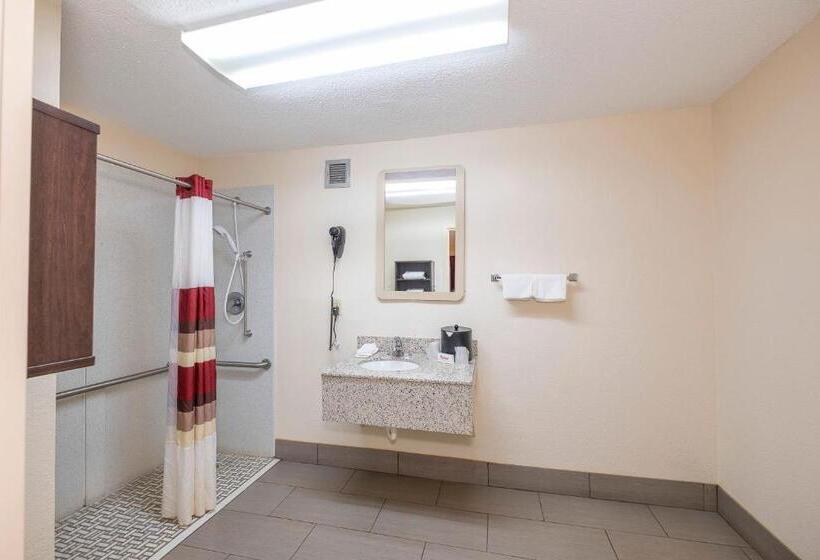身障者適用キングサイズベッドルーム, Red Roof Inn Walterboro