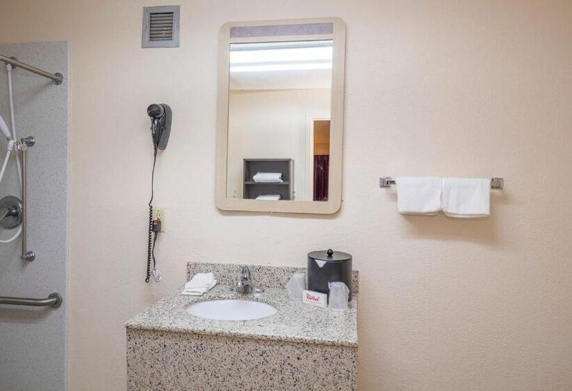 장애인을 위한 킹사이즈 침대 스탠다드 룸, Red Roof Inn Walterboro