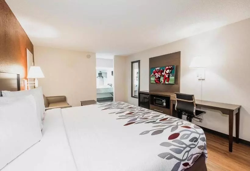 身障者適用キングサイズベッドルーム, Red Roof Inn Walterboro