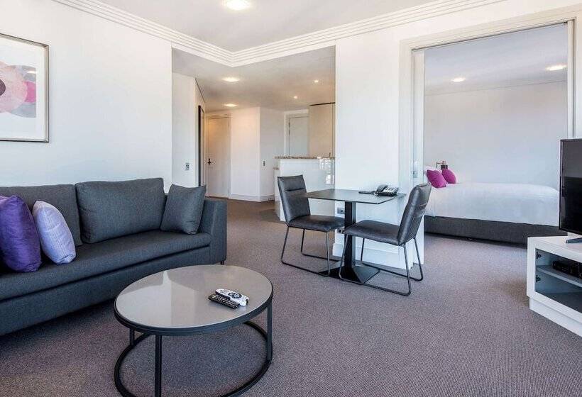 침실 2개 스위트, Avani Metropolis Auckland Residences