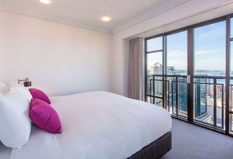 침실 2개 스위트, Avani Metropolis Auckland Residences