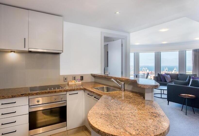 סוויטת 2 חדרי שינה, Avani Metropolis Auckland Residences