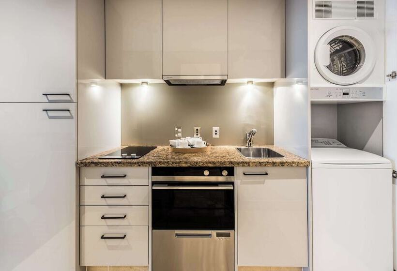 침실 2개 스위트, Avani Metropolis Auckland Residences