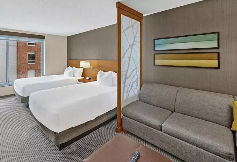 上層階スタンダードルーム, Hyatt Place Champaign/urbana