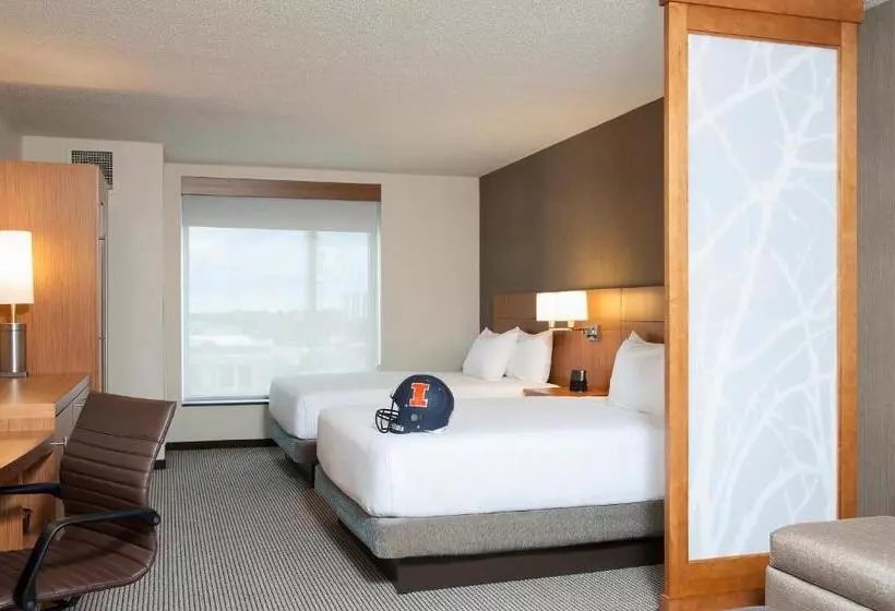 上層階スタンダードルーム, Hyatt Place Champaign/urbana