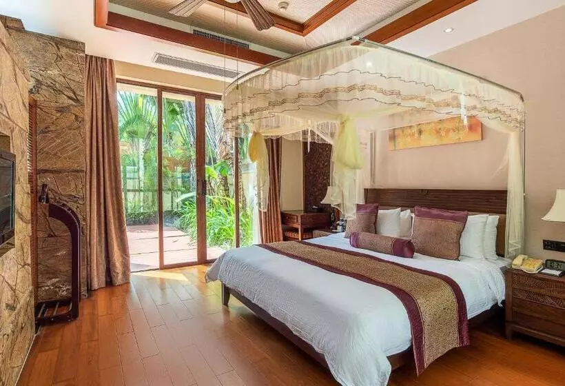 デラックスビラの１ベッドルーム, Zhongao Hotel Shimei Bay