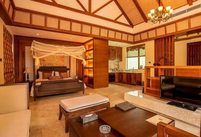 デラックスビラの１ベッドルーム, Zhongao Hotel Shimei Bay