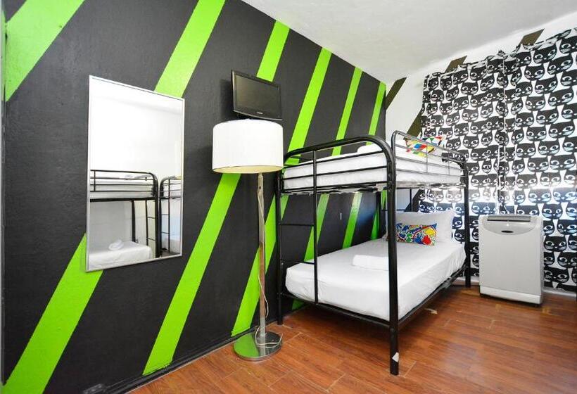 共用房间的床, South Beach Rooms And Hostel