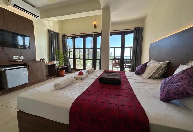 带大床的标准间, The Ocean Park Beach Resort