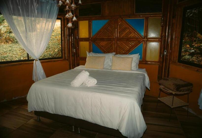 בקתה דלוקס, Ecohotel Tierra De Agua