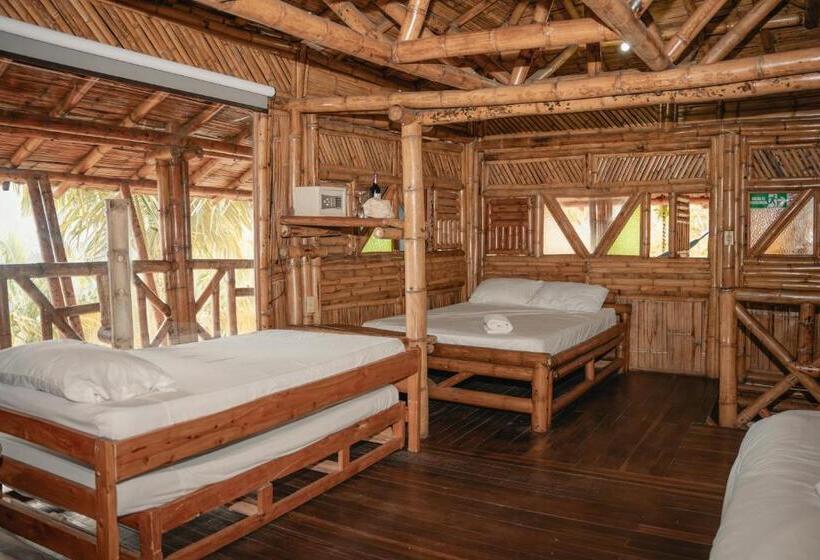 סוויטה משפחתית, Ecohotel Tierra De Agua