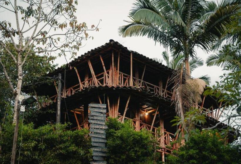 סוויטה משפחתית, Ecohotel Tierra De Agua