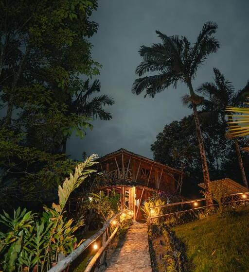 סוויטה משפחתית, Ecohotel Tierra De Agua