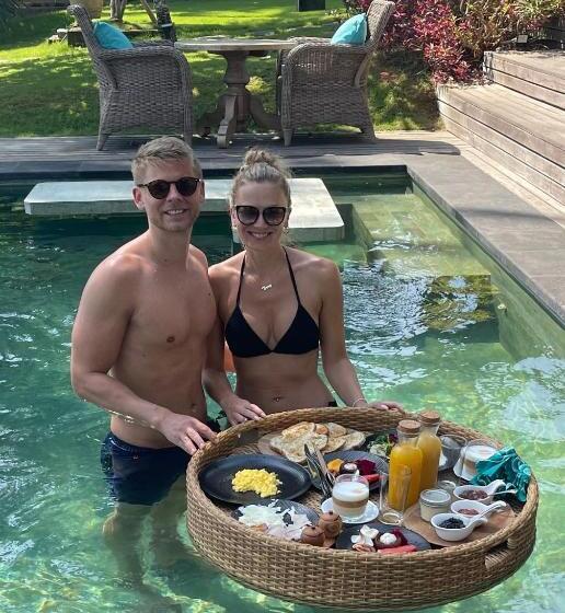 חדר דלוקס נוף לים, Louka Beach Bali