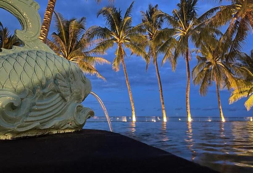 חדר דלוקס נוף לים, Louka Beach Bali