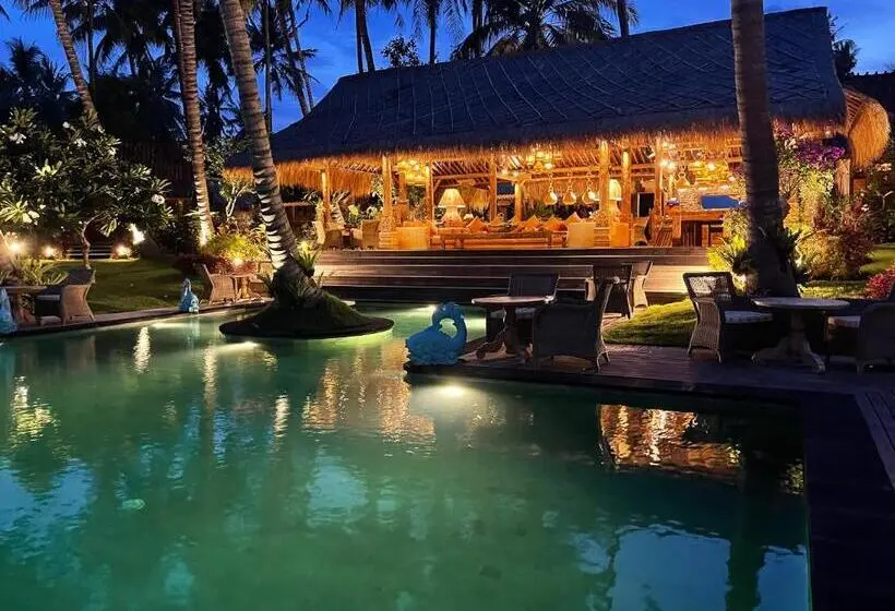 Standard-bungalow Merinäkymä, Louka Beach Bali