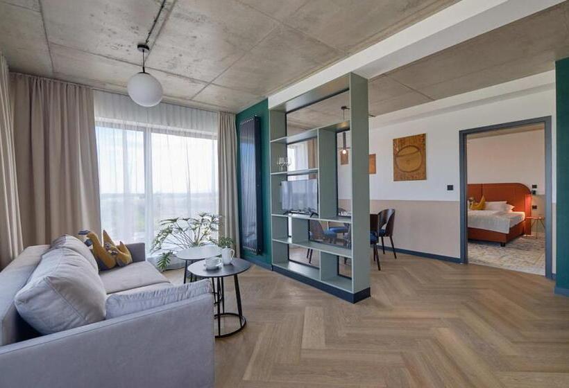 1ベッドルームアパートメント, Arche Hotel Wrocław Airport
