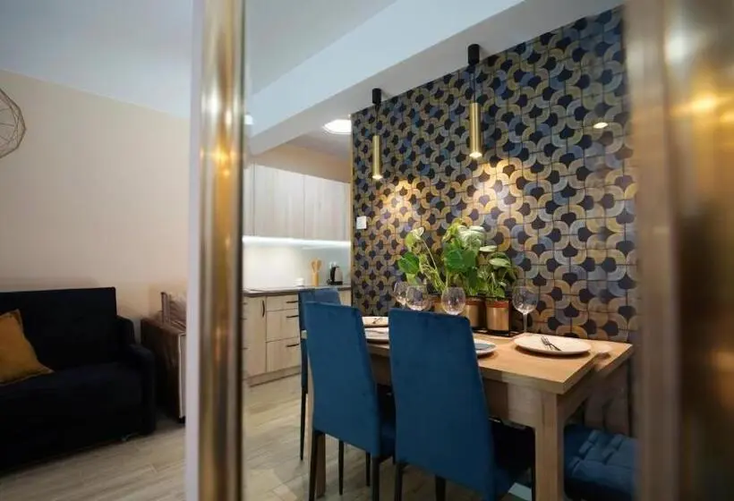 1階の1ベッドルームアパートメント, Apartamenty Everysky Słowackiego 5a B