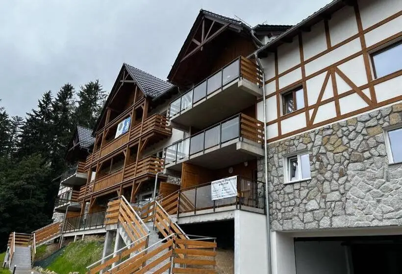 バルコニー付き1ベッドルームアパートメント, Apartamenty Everysky Słowackiego 5a B