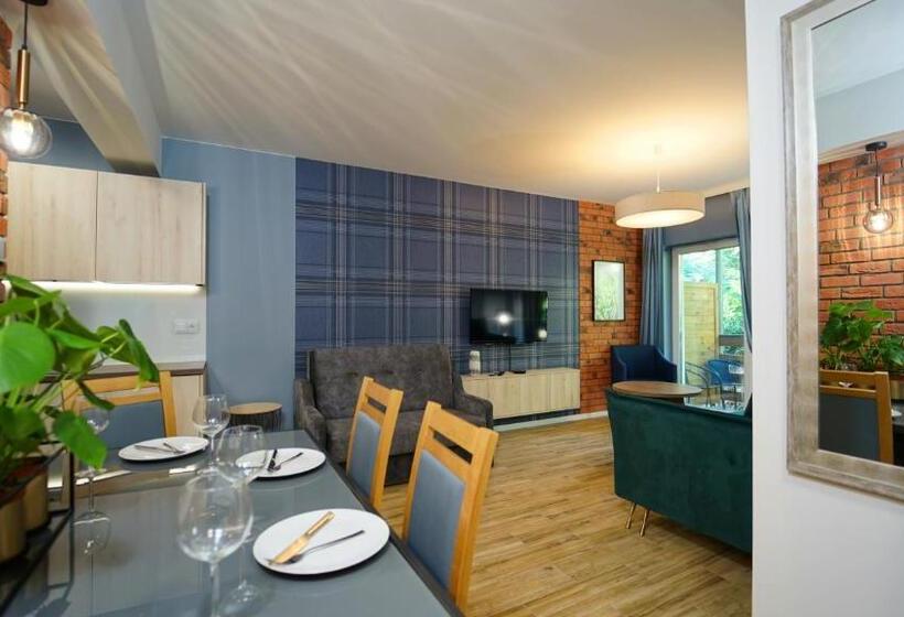 آپارتمان 1 خوابه با بالکن, Apartamenty Everysky   Słowackiego 5a B