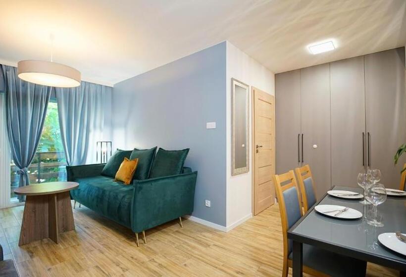 آپارتمان 1 خوابه با بالکن, Apartamenty Everysky   Słowackiego 5a B