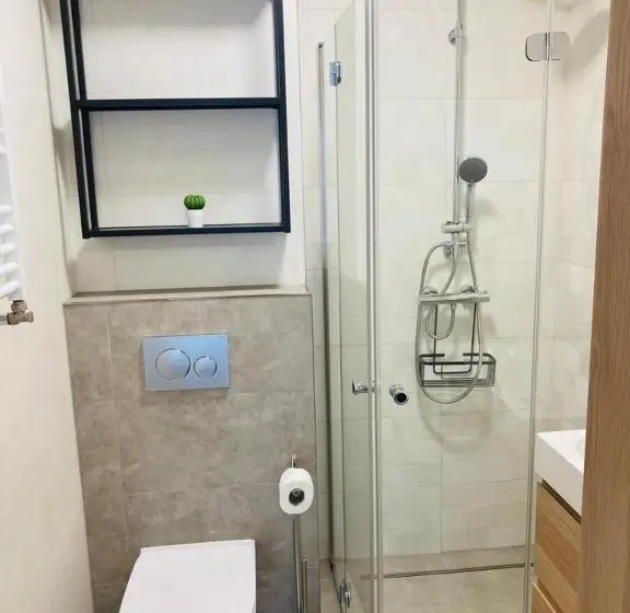 テラス付きスタンダードワンルーム, Apartamenty Everysky Słowackiego 5a B