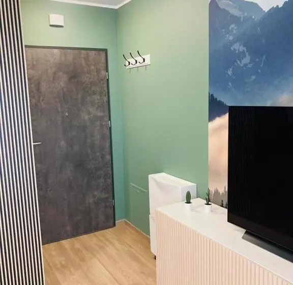 テラス付きスタンダードワンルーム, Apartamenty Everysky Słowackiego 5a B