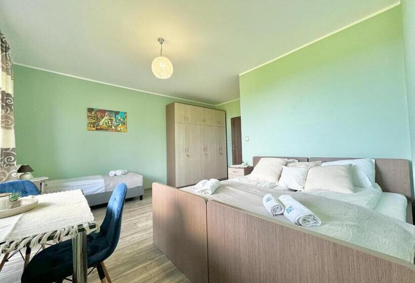 Triple Room Sea View, Błękitna Norda Pokoje Z Widokiem Na Morze