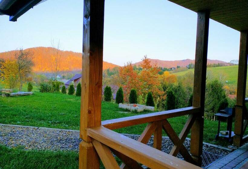 בקתת חדר, Bieszczadzkie Domki Z Widokiem 793 903 243