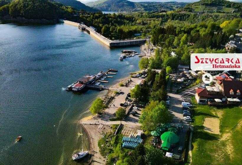 غرفة قياسية سرير كينج, Sztygarka Hetmańska Resort Solina
