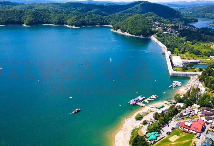 غرفة قياسية مطلّة علي البحيرة, Sztygarka Hetmańska Resort Solina