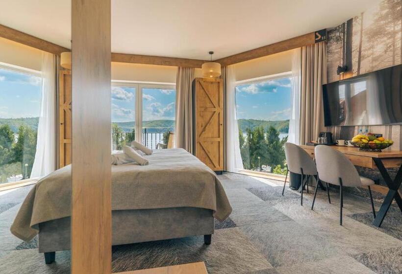 Стандартный Номер Кровать Кинг, Sztygarka Hetmańska Resort Solina