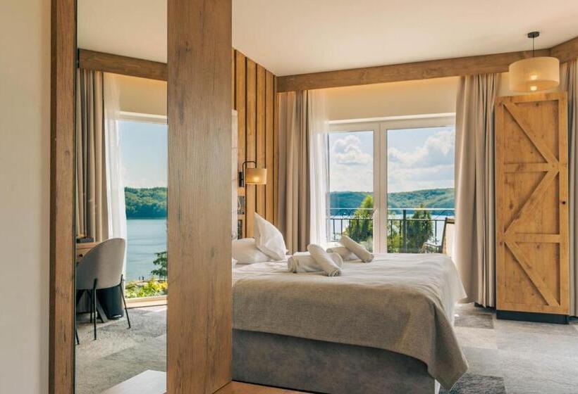Quarto Estandar Cama King, Sztygarka Hetmańska Resort Solina