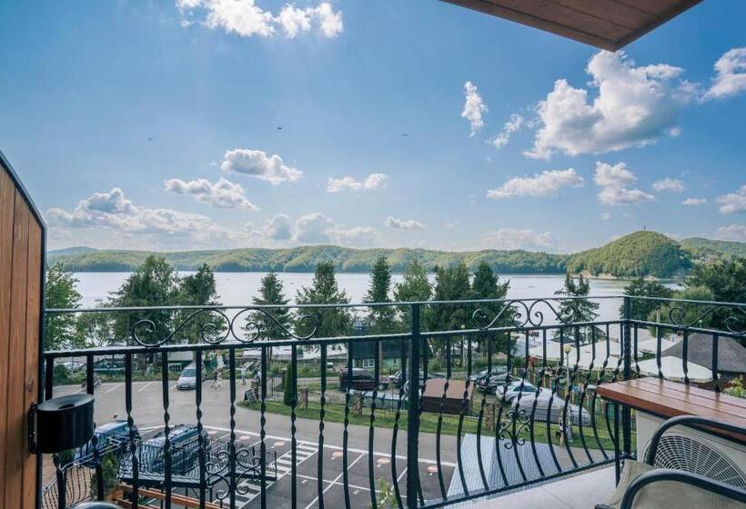 غرفة قياسية سرير كينج, Sztygarka Hetmańska Resort Solina