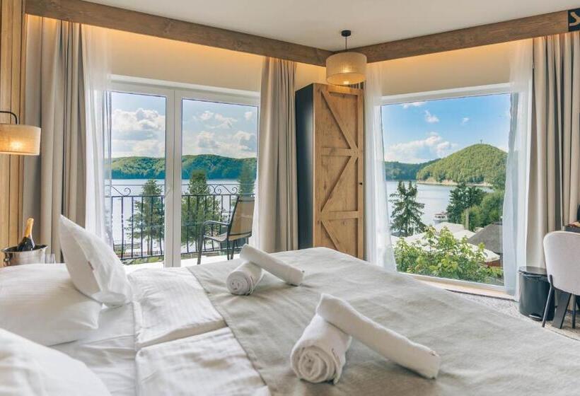 Quarto Estandar Cama King, Sztygarka Hetmańska Resort Solina