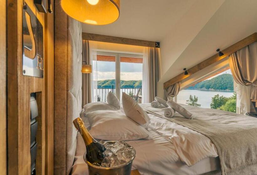 Quarto Estandar Cama King, Sztygarka Hetmańska Resort Solina