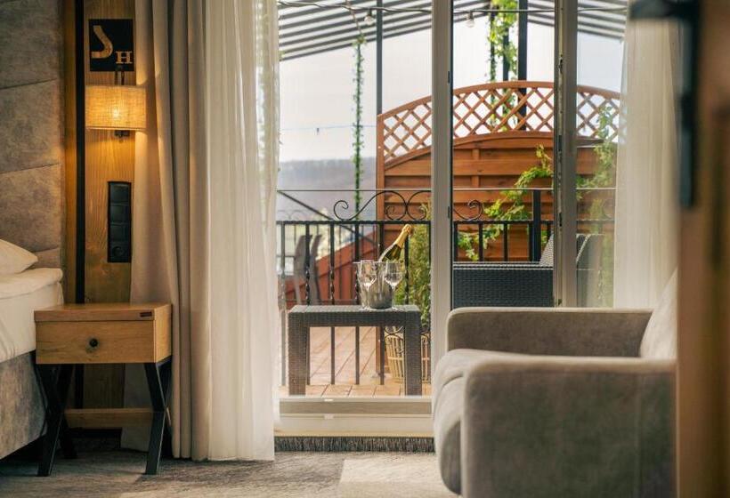 غرفة قياسية مطلّة علي البحيرة, Sztygarka Hetmańska Resort Solina