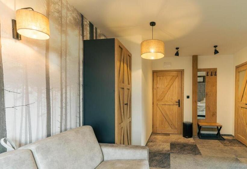 غرفة قياسية مطلّة علي البحيرة, Sztygarka Hetmańska Resort Solina