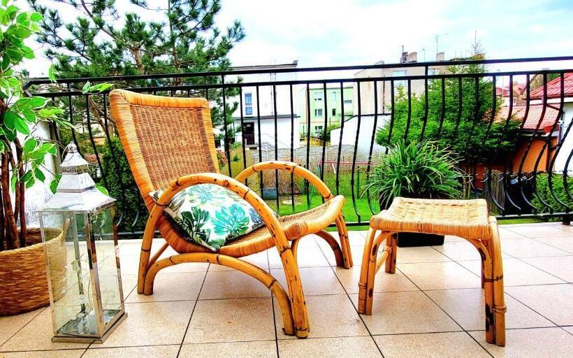 Номер Стандарт с Террасой, Pokoje Gościnne Azaliowa 34 Mielno