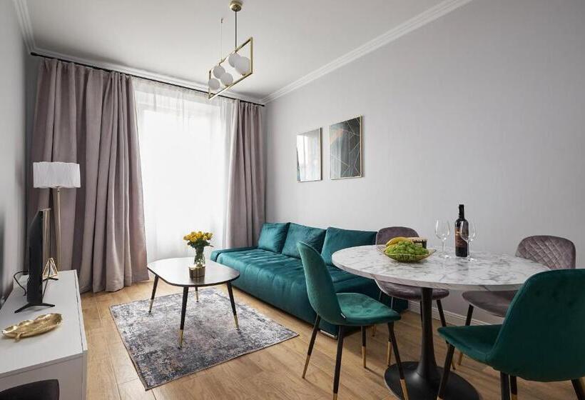 Семейный Полулюкс, Słone Residence Apartamenty & Beer Spa