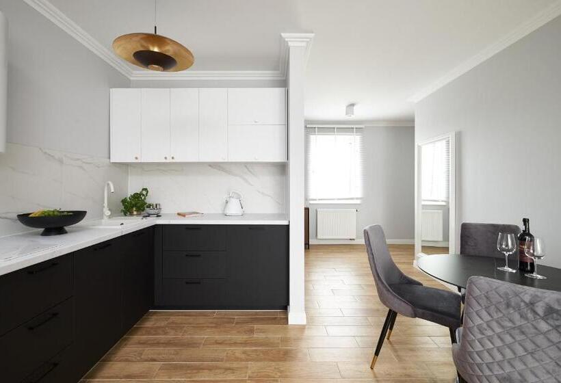 Семейный Полулюкс, Słone Residence Apartamenty & Beer Spa