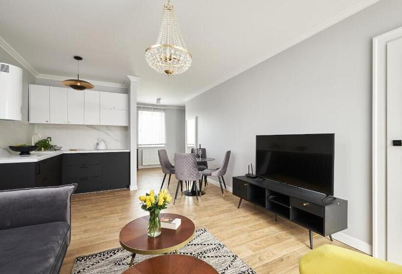 Семейный Полулюкс, Słone Residence Apartamenty & Beer Spa