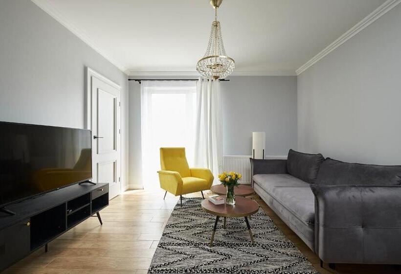 Семейный Полулюкс, Słone Residence Apartamenty & Beer Spa